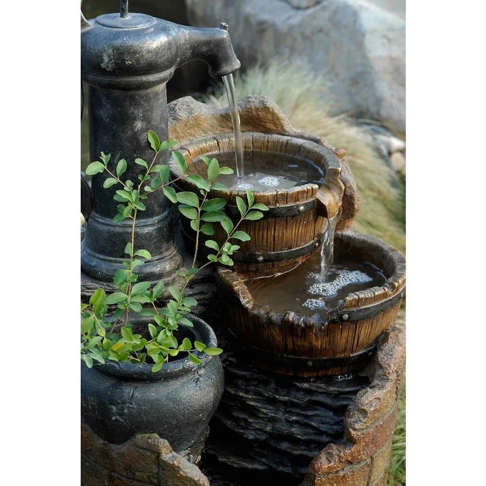 3 Tier Water Outdoor Fountain