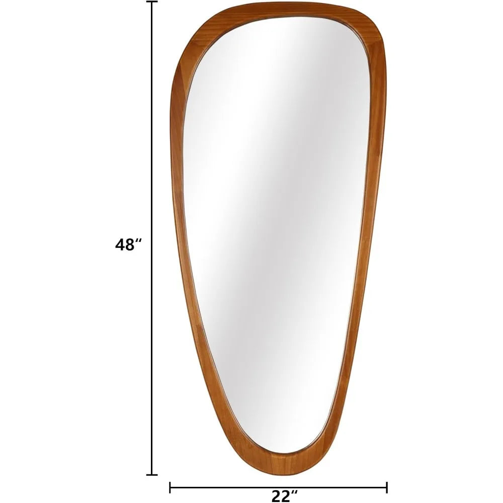 Irregular Boho Wall Mirror Full Length - Charlie's Cozy Corner