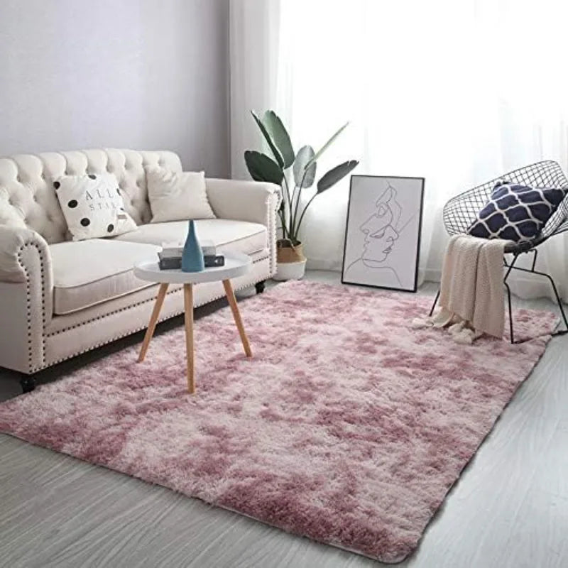 Soft Fluffy and Fuzzy Plush Carpets for Living Room Bedroom  Area Rug - Charlie's Cozy Corner