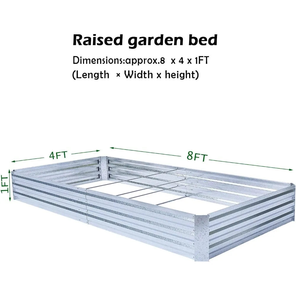 Galvanized Raised Garden Beds for Vegetables and Herbs - Charlie's Cozy Corner